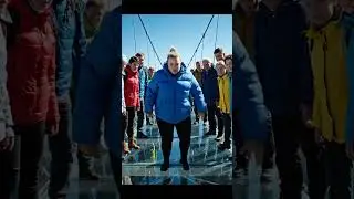 Мост её не выдержал #иимемы #aifunny #funny #aivideos #ai meme #veo3 #иивидео #ииприколы
