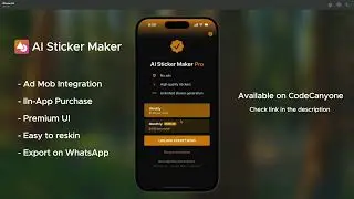 AI Sticker Maker   Complete iOS App Source Code