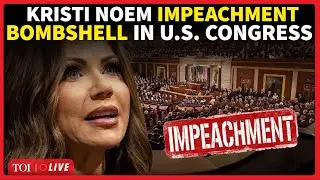 Kristi Noem IMPEACHMENT Announcement; '$172 Mn Jet Scandal, ICE Raids' To Haunt DHS Secy? US News