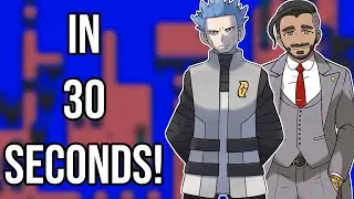 Every Pokemon Evil Team Leader in 30 Seconds!