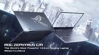 ROG Zephyrus G14 - O port&aacute;til gaming de 14'' mais poderoso do mundo