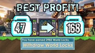 BEST PROFIT in Growtopia! How to GET RICH FAST in 2026! (EASY DLS)