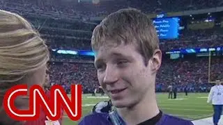 NFL sends armless football star to Super Bowl