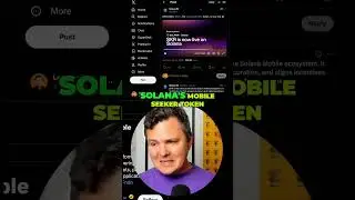 Crypto Needs a Pump! Solana Update & Mobile Seeker Token PUMP! #shorts