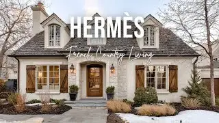 Heritage Winter French Country Living inspired by Herm&egrave;s in camel cream and rich brown