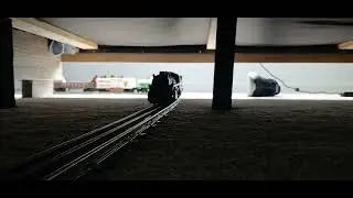 Running my O scale trains at my friends house part 2