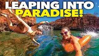 😍💦 BELL GORGE IS PARADISE! | CLIFF JUMPING | WATERFALLS | SILENT GROVE | GIBB RIVER ROAD