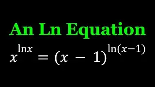 An Interesting Homemade Exponential Equation