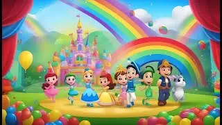 True and The Rainbow Kingdom Birthday Party Video Invitation  | Customized Digital Video Invitations