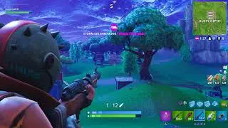 Fortnite hunting rifle kill 232m epic moment Gamer4Wife