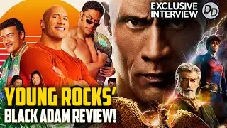 Young Rock Stars RATE Black Adam! Adrian Groulx and Bradley Constant Interview