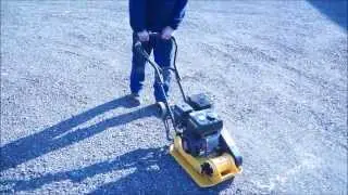 In Use Video: Evopower HDC6555 5.5hp 14in Compactor Wacker Plate