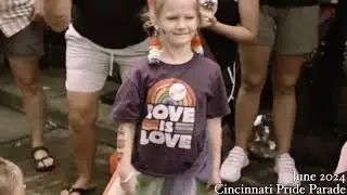 Cincinnati Pride Parade '24 with the University of Cincinnati