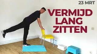 10 oefeningen die iedereen kan doen (ook ouderen) na LANG ZITTEN. Maak je spieren soepel!