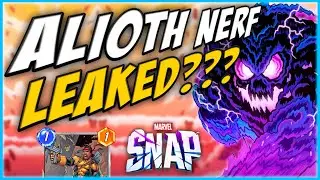 Огромные ослабления и усиления УТЕЧКА!?! Алиота ПОНФЕРФИЛИ! - Marvel Snap