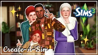 The Gaspard Family - Life Long Rivals 😡 || The Sims 3: Let's Build A Save File || Create-A-Sim ||