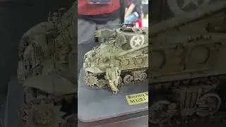Лучшая модель военной техники. Тайвань-2025 #diy #hobby #scalemodel #show #taiwanmodelshow #sherman