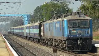 The BEST LOOKING 3 PHASER ELECTRIC LOCOMOTIVE | EF12K !! Indian Railways