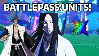 UNLOCKING THE NEW EXCLUSIVE BATTLEPASS UNITS IN ASTDX!! (ALL STAR UNOHANA SHOWCASE)