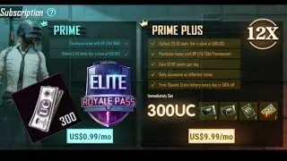 BUYING ELITE SUIT SETS WITH BP - PRIME SUBSCRIPTION PURCHASING PUBG MOBILE
