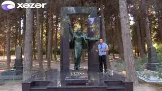 L&uuml;tfi Zadənin qəbir&uuml;st&uuml; abidəsi hazırdır