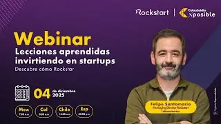 Webinar | Lecciones aprendidas invirtiendo en startups