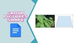 How to group pictures and shapes in Google Docs