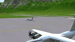 Basic Airways first flight on LR-42 Max￼
