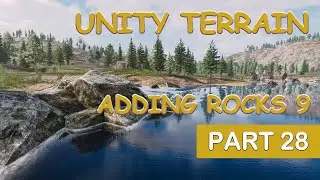 Unity Terrain - Dragon Fly Around Vegetation and Rock Check (Part 28)