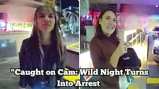 Drunk Driver's Epic Fail: Rolls Through Stop Sign, Fails Tests, and Friend Goes Ballistic!