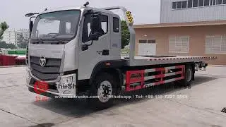 FOTON road rescue truck, 8tons FOTON recovery truck for sale