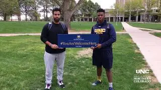 You Are Welcome Here at the University of Northern Colorado