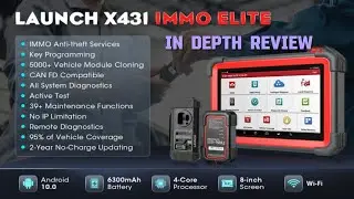 ВЫПУСК X431 IMMO Elite 2024: НОВЕЙШИЙ в 2024 году программатор ключей и диагностический инструмент?