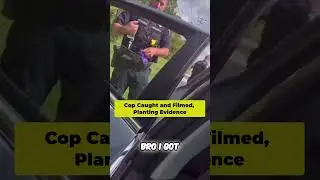 Cop Caught on Camera Planting Evidence  #police #crime #crimestory
