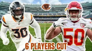 Chicago Bears ROSTER SHOCKS! 6 Players CUT & Rising Star Emerging