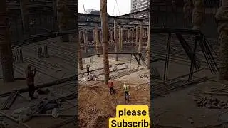 rebar unloading with tower crane