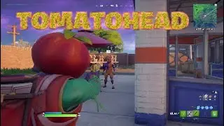 Fortnite Tomatohead Versus The Beef Boss At Durr Burger