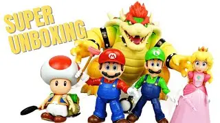 FIGURAS DE LA NUEVA PELICULA DE SUPER MARIO BROS 2023 WAVE COMPLETA JAKKS PACIFIC