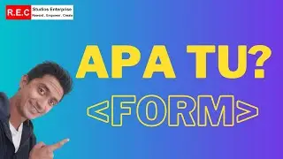 APA TU Form Tag? - APA TU (HTML+CSS) | REC Studios MY