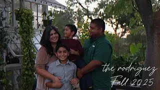 The Rodriguez fall family session