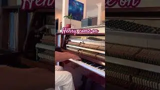Henry, come on 🎶❤️ #piano #lanadelrey #dylanondine