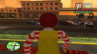 Ronald McDonald in San Andreas