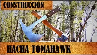 Como hacer un HACHA TOMAHAWK  (clip)