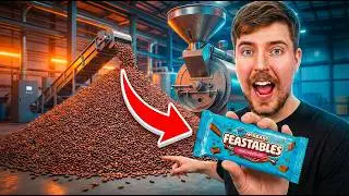 How MrBeast Built a 1,000,000 Bar Per Day Chocolate | A 13-Minute Factory Transformation #mrbeast
