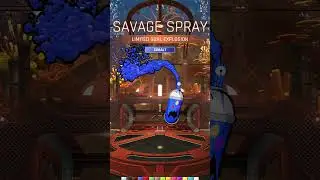 All Painted Goal Explosions 'SAVAGE SPRAY' Rocket League