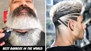 BEST BARBERS IN THE WORLD | 10+ Awesome Haircut Ideas For Men | Best Men's Hairstyle Compilation