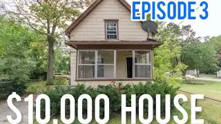 $10,000 House | Front Porch Roof Tear Off | Cedar Shake