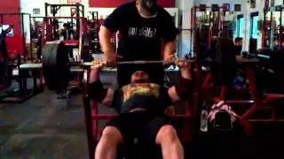 Apollon Gym Frank Mannarino Incline 405lbs