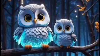 Baby Owls Night Flight | Soothing Kids Song & Nursery Rhyme | Baby Songs and Preschool Learning