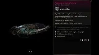 Baldur's Gate 3 - How to create the Adamantine Splint Armour at Grimforge